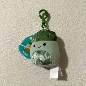 SQUISHMALLOWS Ismail the Velvet Mushroom Clip-on 3.5in NWT